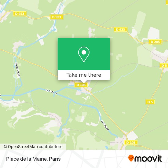 Place de la Mairie map