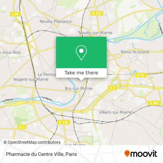 Pharmacie du Centre Ville map