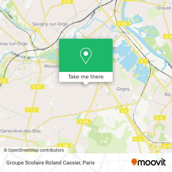 Groupe Scolaire Roland Cassier map