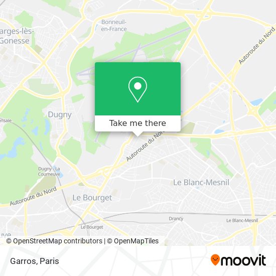 Garros map