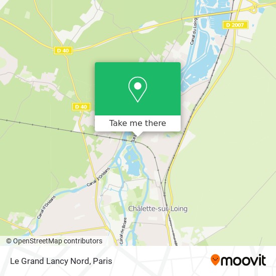Le Grand Lancy Nord map