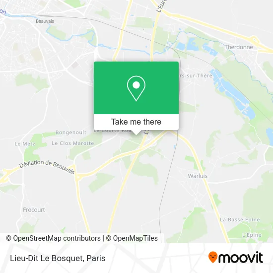 Lieu-Dit Le Bosquet map