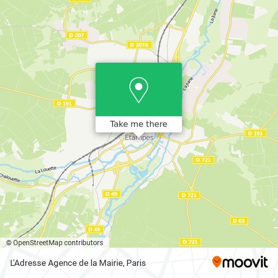 L'Adresse Agence de la Mairie map