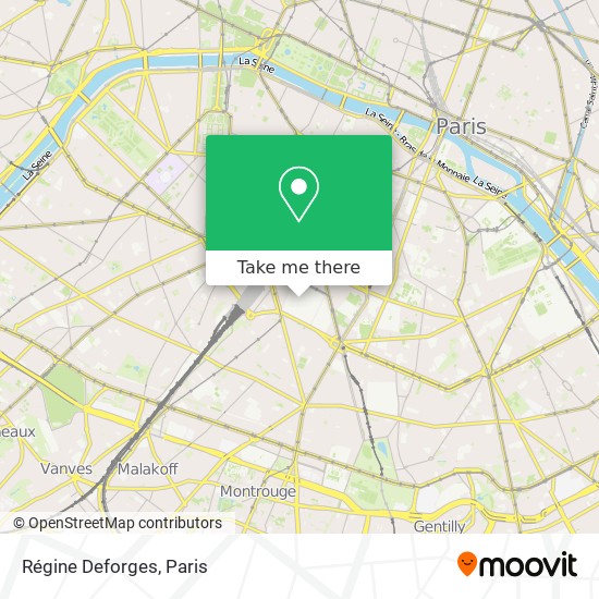 Régine Deforges map