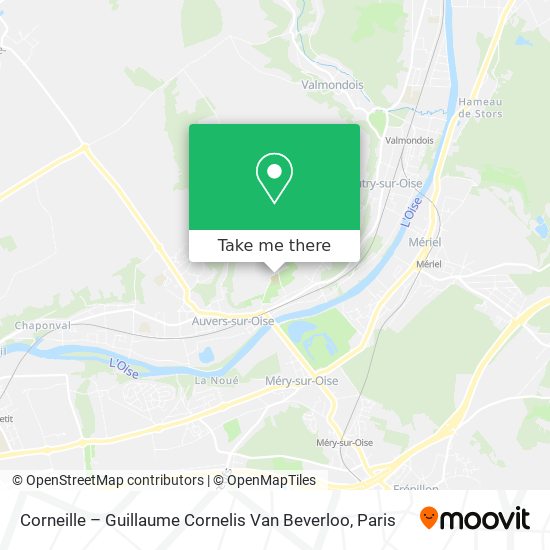 Mapa Corneille – Guillaume Cornelis Van Beverloo