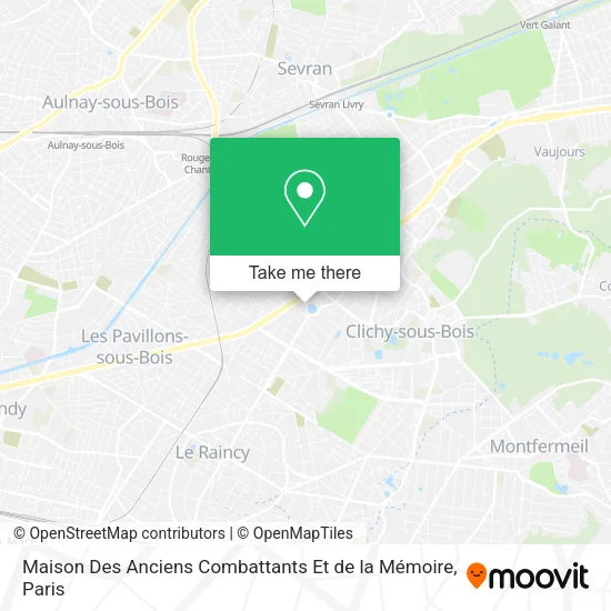 Maison Des Anciens Combattants Et de la Mémoire map