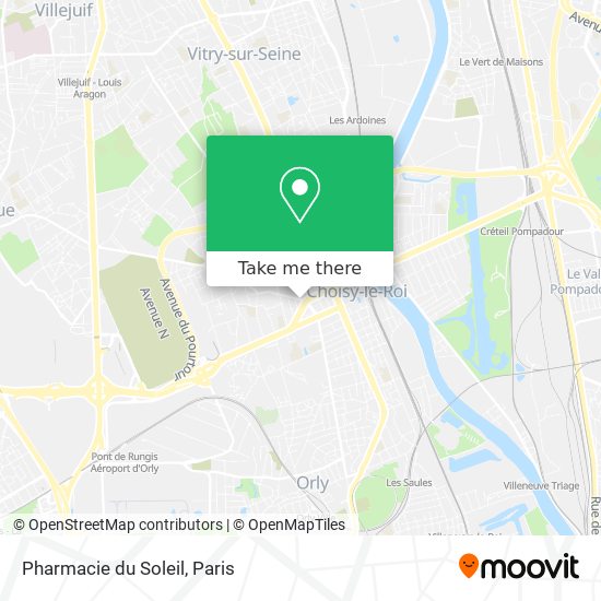 Mapa Pharmacie du Soleil