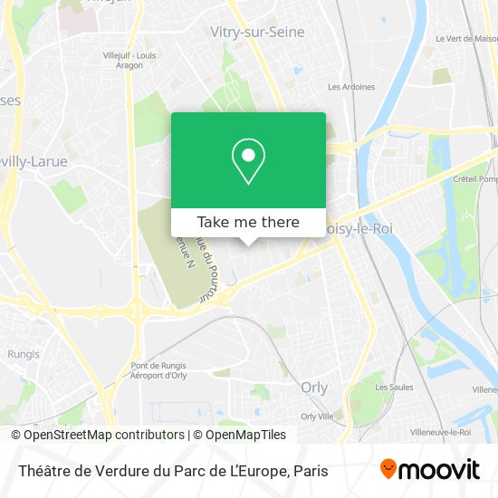 Théâtre de Verdure du Parc de L’Europe map