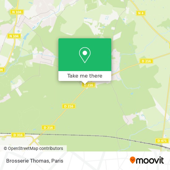 Brosserie Thomas map