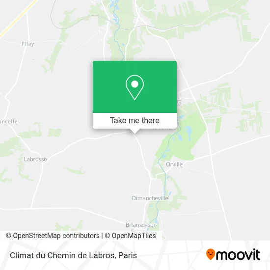 Climat du Chemin de Labros map