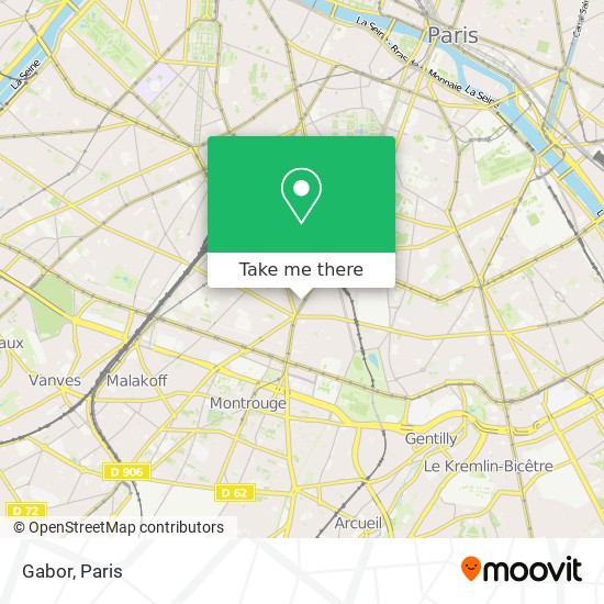 domineren Geslaagd Om te mediteren How to get to Gabor in Paris by Bus, Train, Metro, RER or Light Rail?