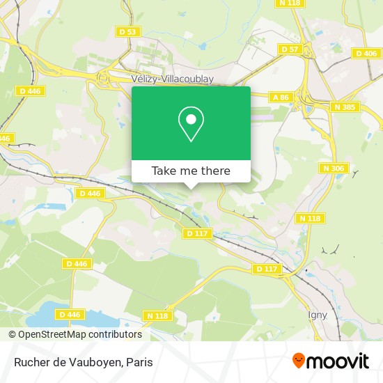 Rucher de Vauboyen map
