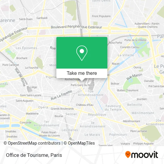 Office de Tourisme map