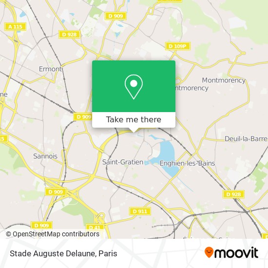 Stade Auguste Delaune map