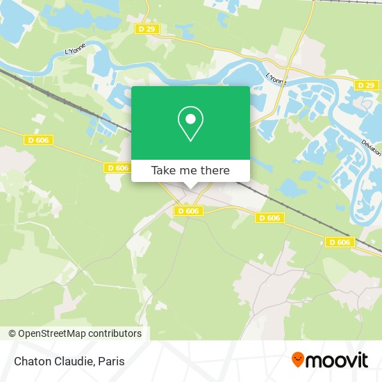 Chaton Claudie map