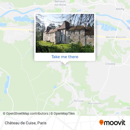 Château de Cuise map