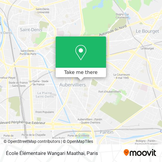 École Élémentaire Wangari Maathai map