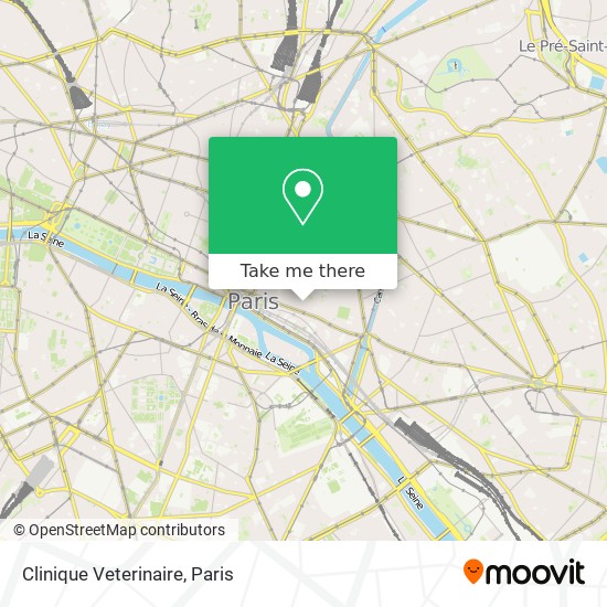 Clinique Veterinaire map