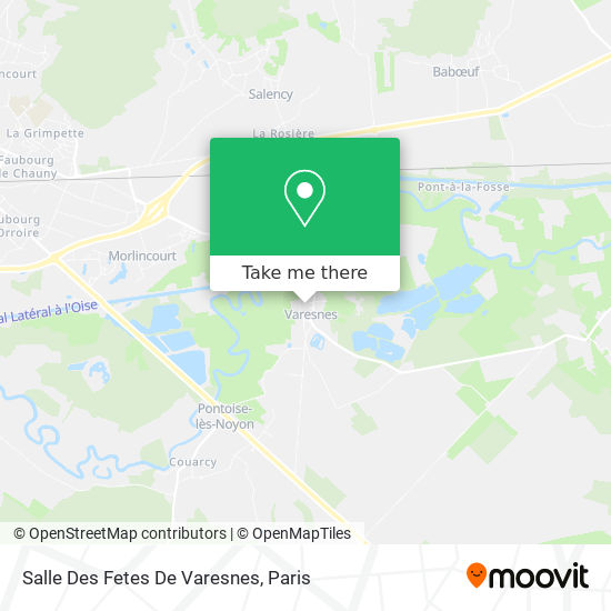 Salle Des Fetes De Varesnes map