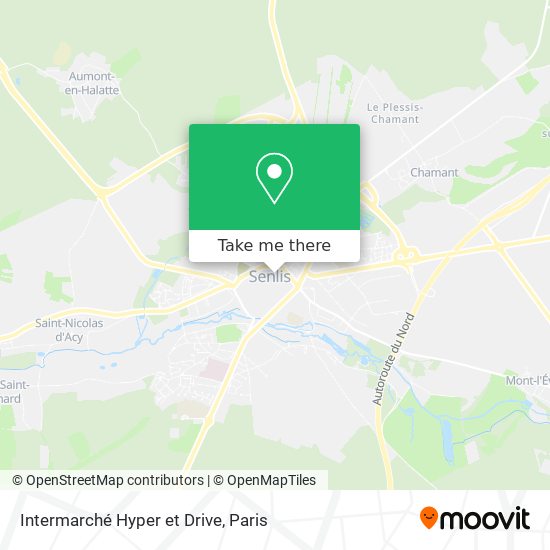 Intermarché Hyper et Drive map