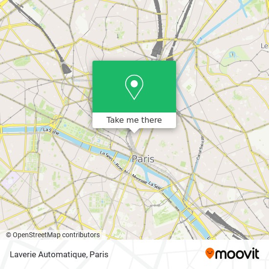 Laverie Automatique map