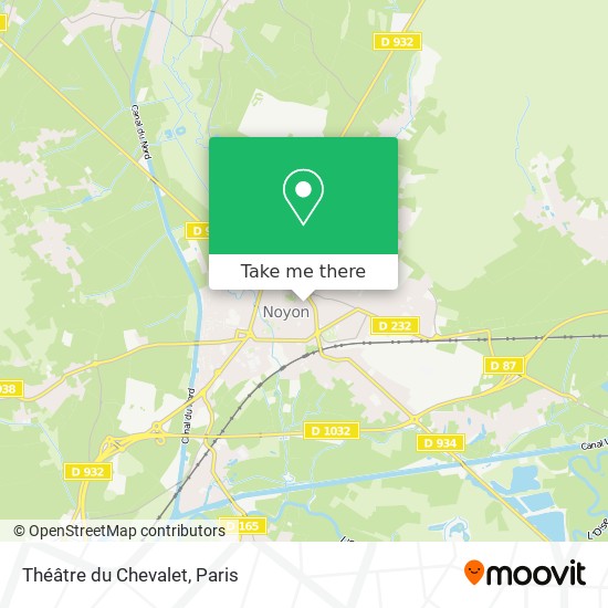 Théâtre du Chevalet map