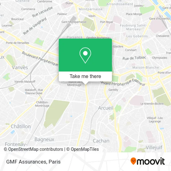 GMF Assurances map