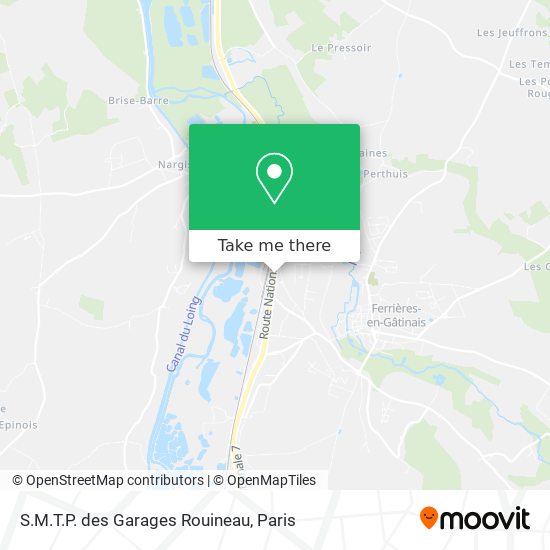 Mapa S.M.T.P. des Garages Rouineau