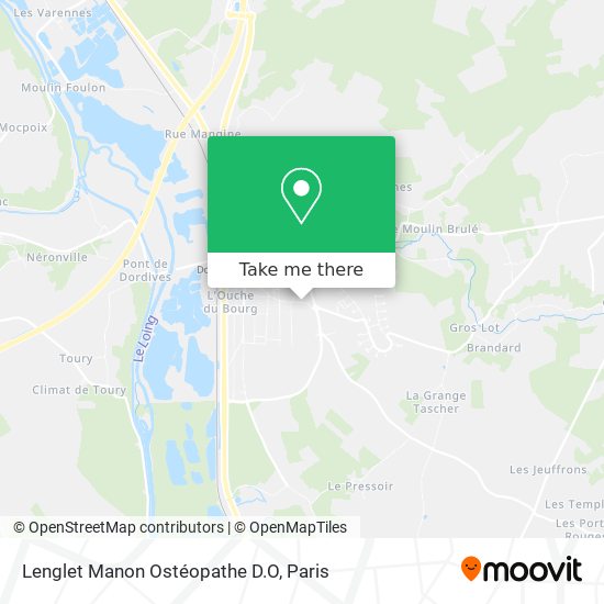 Mapa Lenglet Manon Ostéopathe D.O