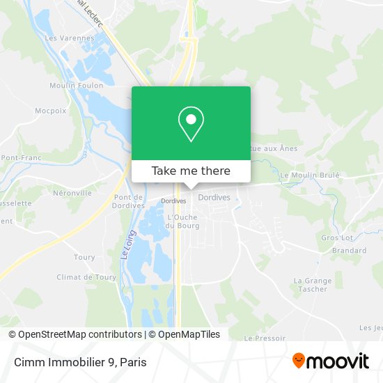 Cimm Immobilier 9 map