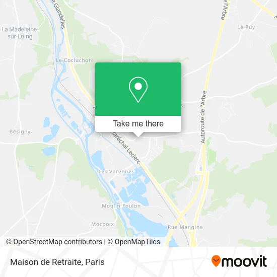 Maison de Retraite map