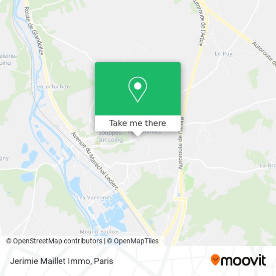 Jerimie Maillet Immo map