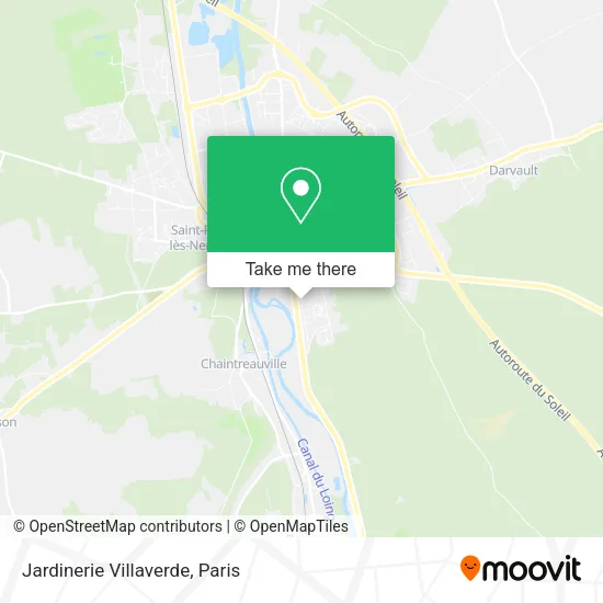 Jardinerie Villaverde map