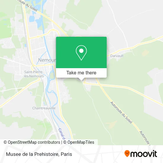Musee de la Prehistoire map