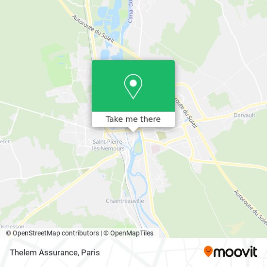 Thelem Assurance map