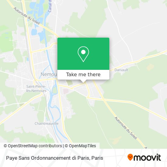 Mapa Paye Sans Ordonnancement di Paris