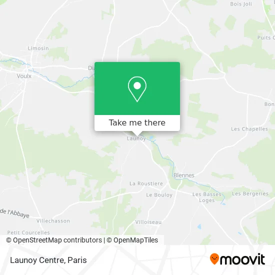 Launoy Centre map