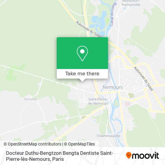 Docteur Duthu-Bengtzon Bengta Dentiste Saint-Pierre-lès-Nemours map