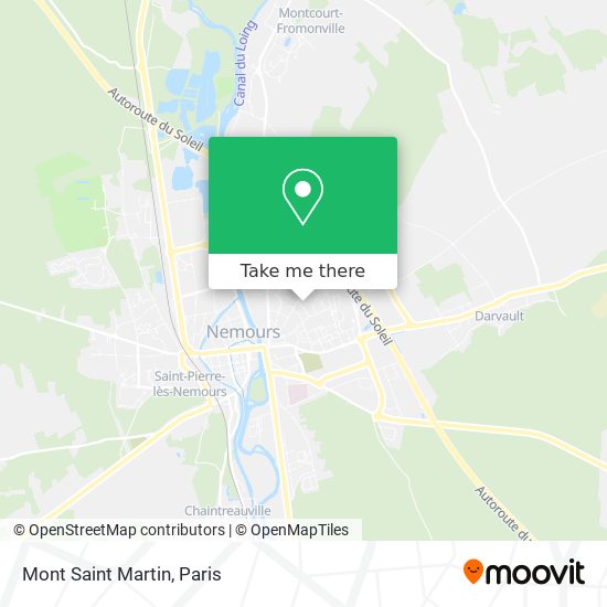 Mont Saint Martin map