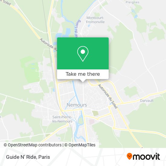 Guide N' Ride map