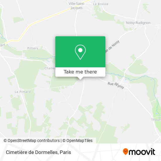 Cimetière de Dormelles map