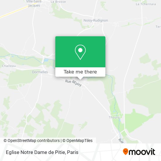 Mapa Eglise Notre Dame de Pitie