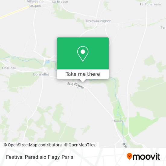 Festival Paradisio Flagy map