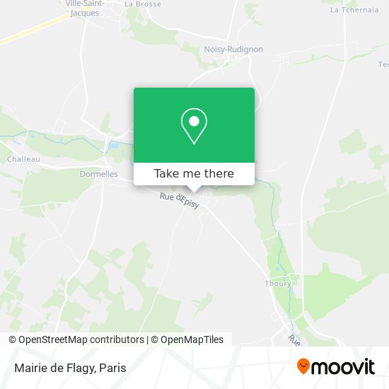 Mairie de Flagy map