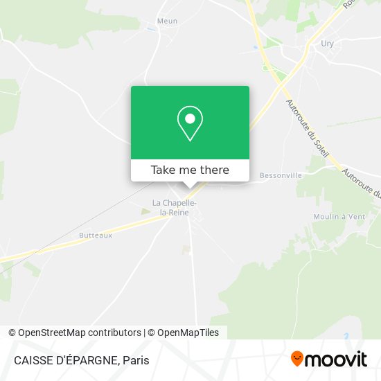 CAISSE D'ÉPARGNE map