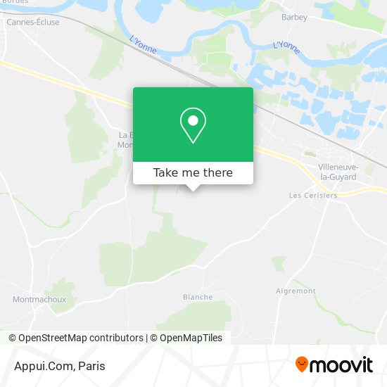 Mapa Appui.Com