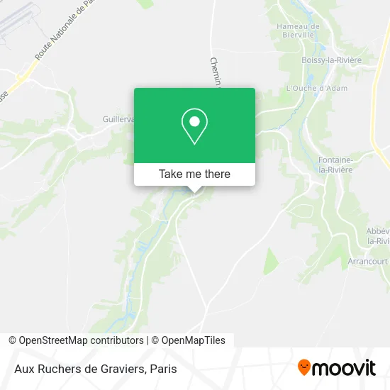Aux Ruchers de Graviers map