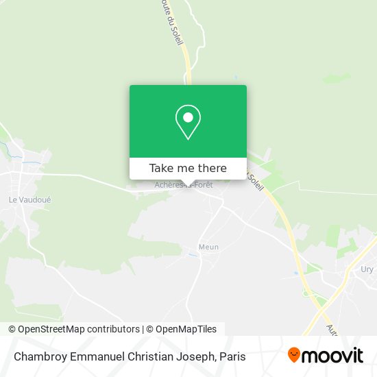 Chambroy Emmanuel Christian Joseph map