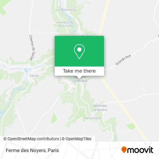 Ferme des Noyers map