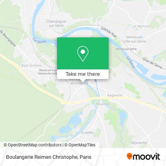 Mapa Boulangerie Reimen Christophe